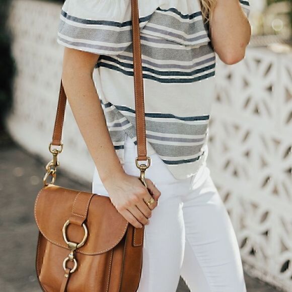 Splendid  Stripe Top Size Small - Picture 4 of 11